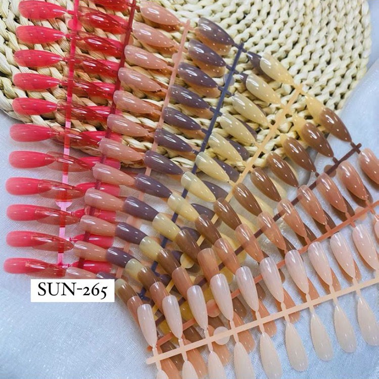 FAKE NAILS STILETTOS FAKE NAILS KUPAL BOX (240PC FAKE NAILS/กล่อง)