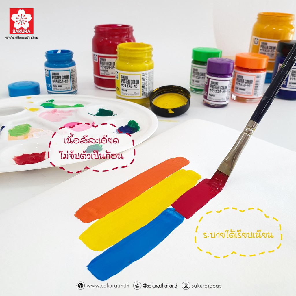 ซากุระสีโปสเตอร์ 15ซีซี พร้อมส่ง - รูปที่ 2