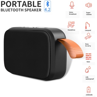 G2 Mini Portable Hifi ลำโพงบลูทูธไร้สาย