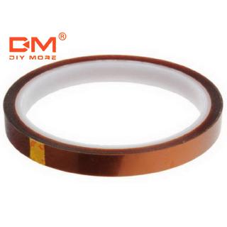 DIYMORE เทป Kapton ทอง Polyimide ทนความร้อนสูง 10 มม. 100 ฟุต BGA