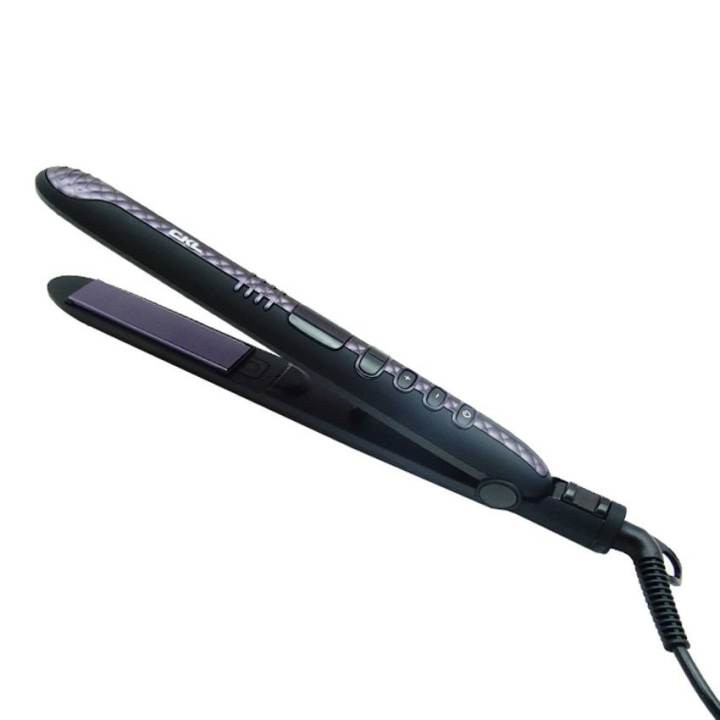 CKL เครื่องหนีบผม เครื่องรีดผม Professional Digital Hair Curler รุ่น CKL-889 (Black)