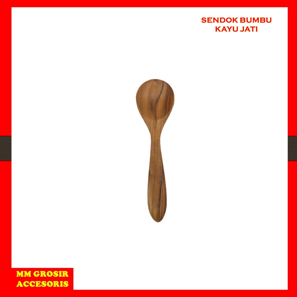 PREMIUM TEAK WOOD SPICE SPOON