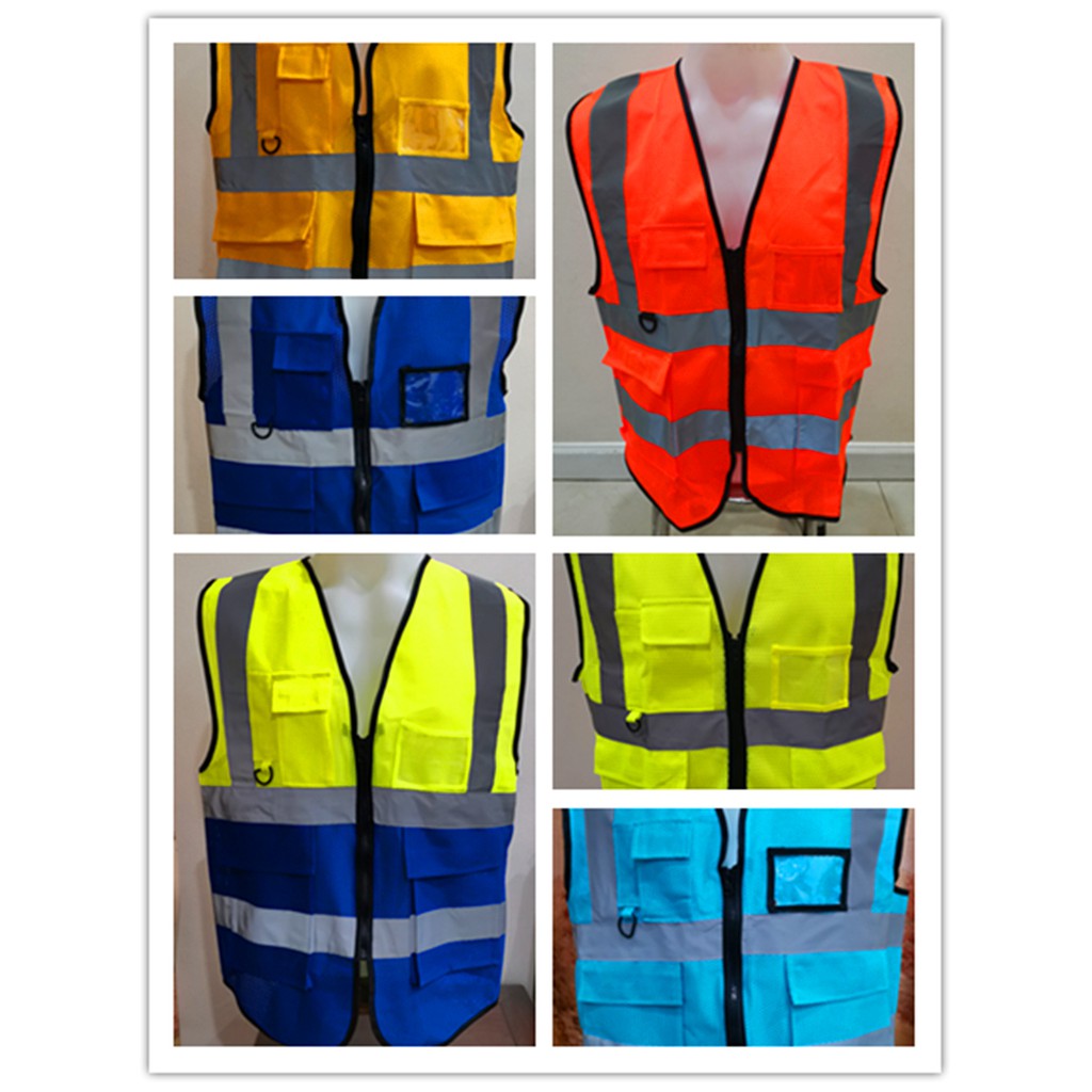 เสื้อกั๊กสะท้อนแสง,ความปลอดภัยสะท้อนแสง