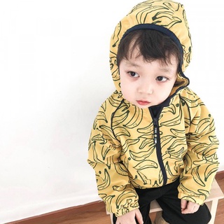 เสื้อกันลม Windy Banana hoodie