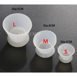 10 Pcs Dental Lab Silicone Mixing Bowl Cup Self-solidifying Cups Dentist Gifts Dental Tools Medical Equipment Rubber Mix