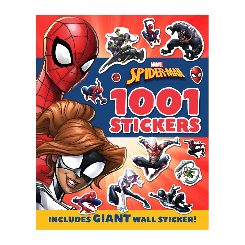 Marvel Spider-Man: 1001 Stickers หนังสือกิจกรรมพร้อมสติ๊กเกอร์ 1001 ดวง (ภาษาอังกฤษ) สไปเดอร์แมน [K]