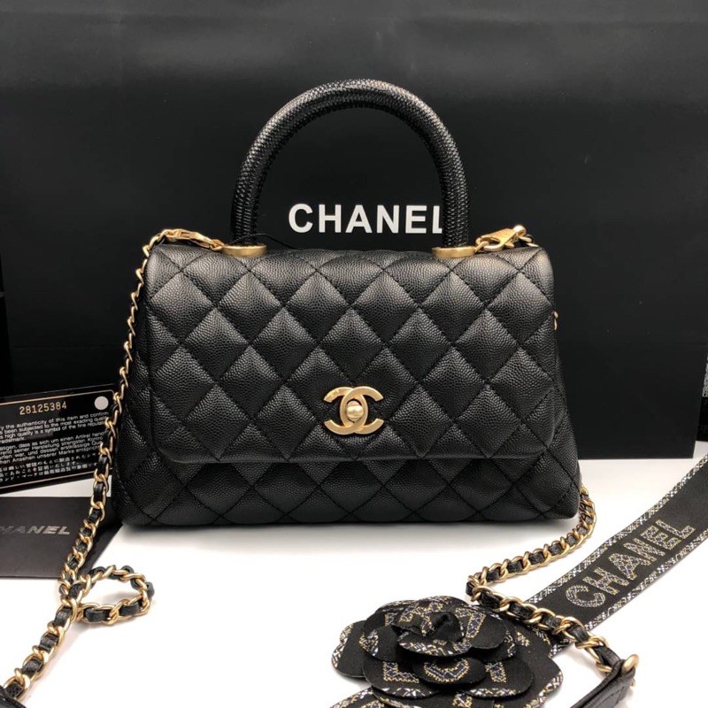 Chanel Coco Handle Original 1:1 🌹ซับในหนัง🌹กระเป๋าชาแนลโคโค่