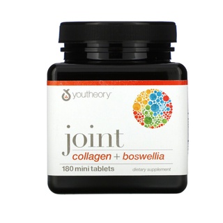 Youtheory, Joint Collagen + Boswellia 180 Mini Tablets