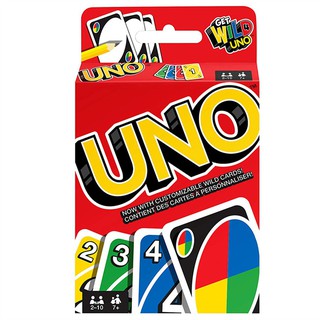 UNO Card Game เกมการ์ดคลาสสิกเกมการ์ดเล่น Uno &amp; เกมการ์ด Uno เกมสำหรับครอบครัวเกมงานปาร์ตี้