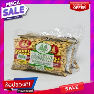 เจดีย์คู่ ถั่วหมั่นหลีหม่ง 45 กรัม แพ็ค 6 ซอง Double Pagoda Menglembu 45 g x 12 Pcs