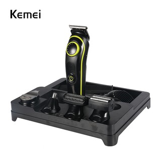 Kemei ปัตตาเลี่ยนตัดผมไฟฟ้า อเนกประสงค์ แบบมืออาชีพ KM-696