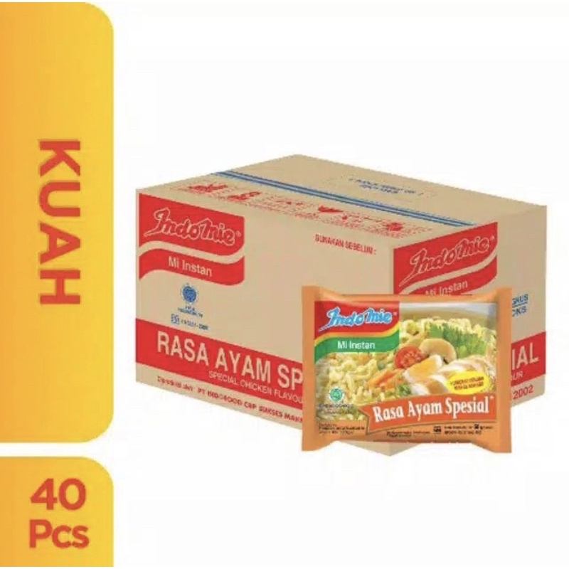 Indonesia Indomie Instant Noodles  Special Chicken Flavor ( Rasa Ayam Special ) @40 pc