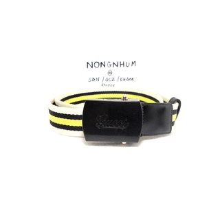 เข็มขัด Gucci Web belt sz 95 38 มือ 2 ของแท้