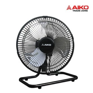 AIKO ไอโกะ พัดลม TURBO รุ่น AVS - 212 ขนาด12" ส่ายได้ สีดำ ใบพัดอลูมิเนียม *รับประกัน 2 ปี*