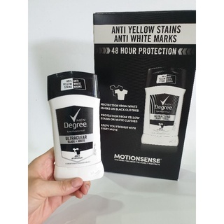 โล๊ะล้างสต๊อกEXP 09/23 Degree Men UltraClear Black+White Antiperspirant Deodorant Stick โรลออนระงับกลิ่นกาย สำหรับผู้ชาย