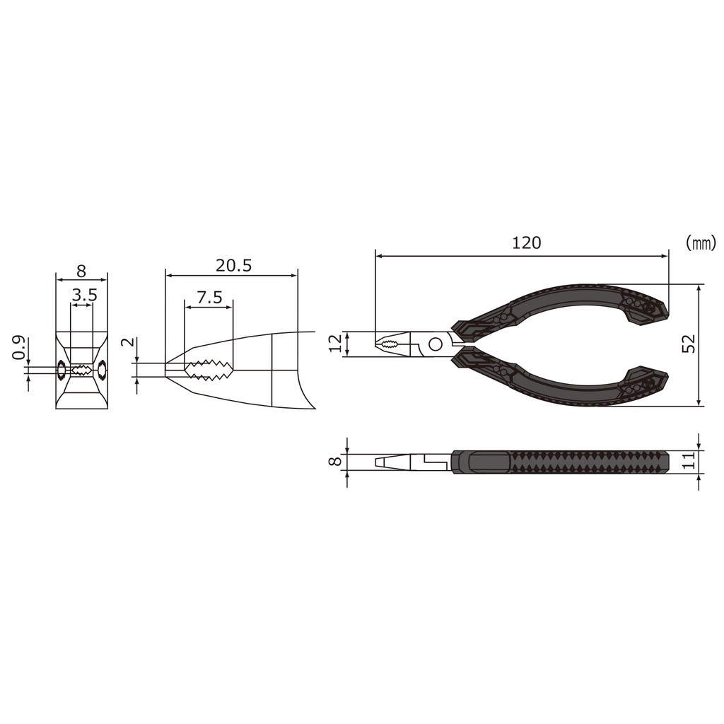 ENGINEER คีมจับน๊อต 120MM. รุ่น PZ-57 - รูปที่ 5