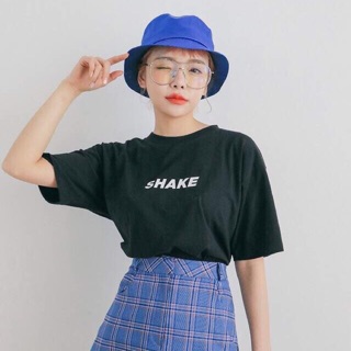 เสื้อยืดเกาหลีลาย shake