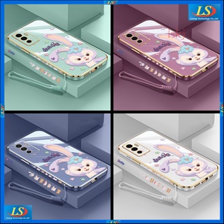 เคส Vivo V23E 5g V21 5G Vivo v23 5G Vivo V20 SE V20 Vivo V20 Pro 5G V15 V11i V17 เคสโทรศัพท์มือถือ ลายการ์ตูนกระต่าย StellaLou TZ