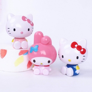 พร้อมส่ง Melody Hello Kitty ตกแต่งเค้กวันเกิดลายการ์ตูน