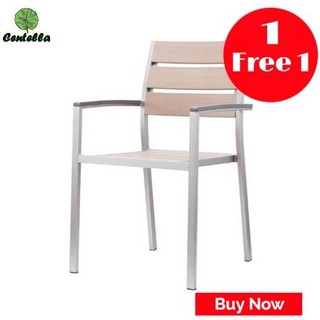 เก้าอี้ไม้พลาสวูด EMBRACE GREY Chairพิเศษ ซื้อ 1 ฟรี 1 Special Buy 1 Free 1