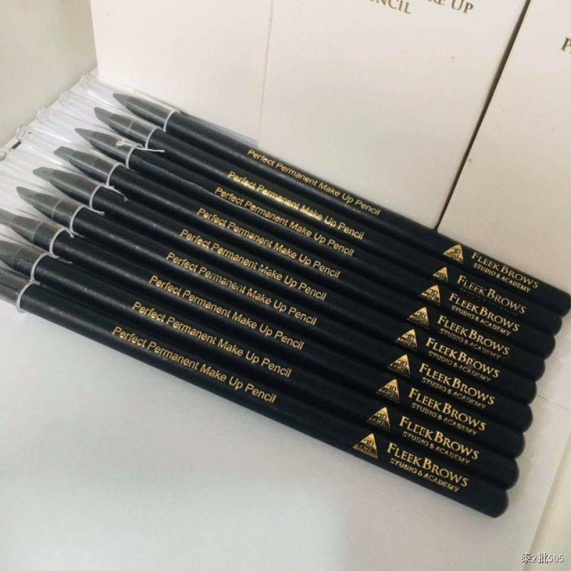 Fleek Brows ดินสอเขียนคิ้ว ดินสอวาดโครงคิ้ว สีขาว/ดำ/น้ำตาล เกรด Super Premium งานสักคิ้ว