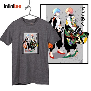 ไม่มีที่สิ้นสุด Tokyo Revengers Kawata Twins Anime Manga Shirt in Acid Gray  เสื้อยืด  สำหรับผู้ชาย Women Tees Tops