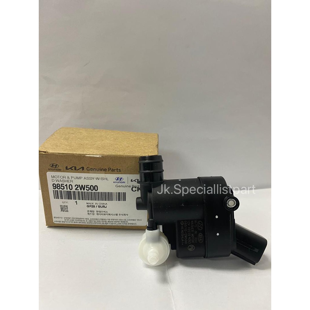 WIPER TANK MOTOR , WASHER MOTOR PART [98510-2W500] KIA PICANTO JA 2018