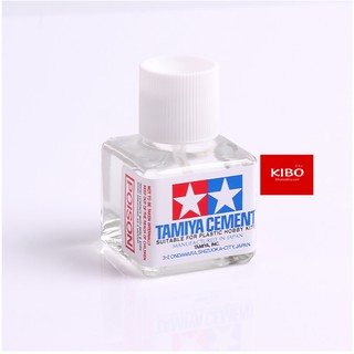 กาวฝาขาว TA87003 Tamiya Cement 40ml (แห้งช้า)