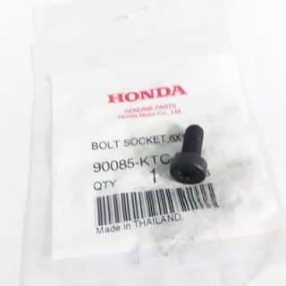 90085-KTC-920น็อตยึดชุดคลัทช์สตาร์แท้ศูนย์เวฟ110i,(6X14มม.)1ตัว แท้ศูนย์HONDA