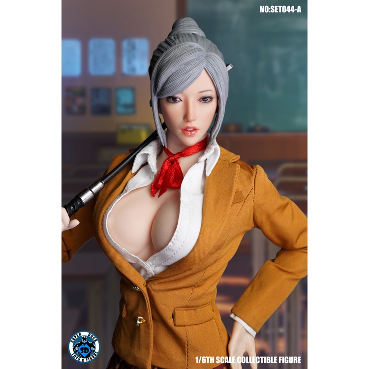 In-Stock 1/6 Scale Action Figure Super Duck Meiko Shiraki - Prison School Sexy Female Student SM Gir