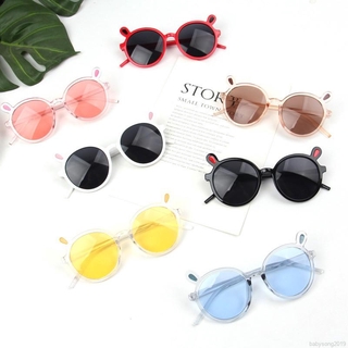 ✨ Kimi ๑ Children Fashion Eyeglasses Boys Girls Lovely Rabbit Ears Sunglasses Children Sunglasses