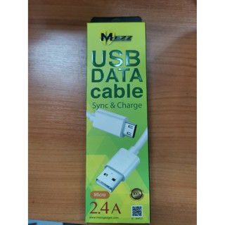 สายชาร์จ USB DATA (micro v8) 2.4A