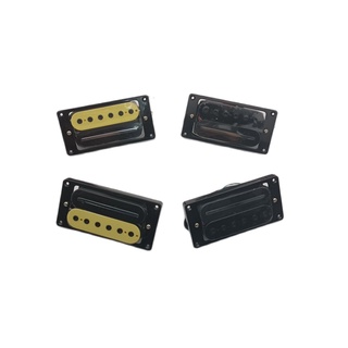 Alnico 5 Humbucker Gibson ปิ๊กอัพเอาท์พุท DCR 4C พร้อมกรอบสีดํา สําหรับกีตาร์ Gibson 1 ชุด