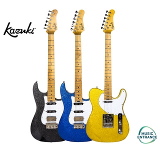 Kazuki Rough Stone Electric Guitar Strat Telecaster กีตาร์ไฟฟ้า ทรง ST Tele กีต้าร์ ปิ๊กอัพ Wilkinson