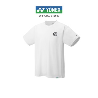 YONEX MENS T-SHIRT ALL ENGLAND 2021 YOB 21001 (75th anniversary) เสื้อคอกลม ผ้าโพลีเอสเตอร์ เนื้อสัมผัสนุ่มสบาย เหมาะส