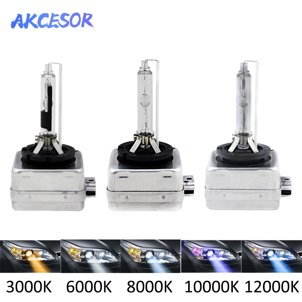 2x D1S D3S D1R HID Xenon Lamp Car Headlight Bulb Kit Auto Light Replacement 3000K 4300K 5000K 6000K 