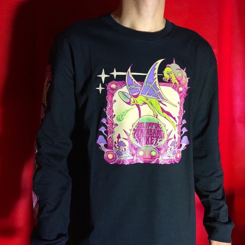 เสื้อยืดวงเดิม ROCKET FLIGHTER GROUP "Nausica"