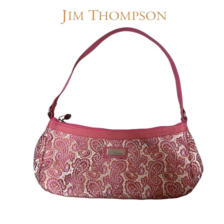 Jim Thompson ผ้าไหมสีชมพู สวย