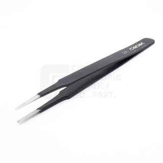 Cadik แหนบ สแตนเลส ชุบ Epoxy ปลายโค้งมน Anti-Magnetic รุ่น 2A