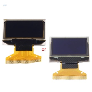 Rox 0.96" 30 Pin 128X64 Oled โมดูลจอแสดงผล Lcd สีขาวสําหรับ Arduino Ssd1306