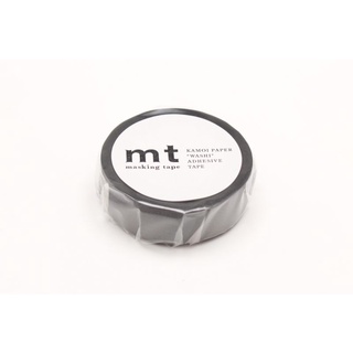 mt masking tape matte grey (MT01P405) / เทปตกแต่งวาชิ สี matte grey แบรนด์ mt masking tape ประเทศญี่ปุ่น