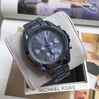 Michael kors navy  bradshaw quartz watch