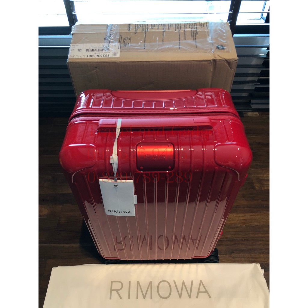 Rimowa Essential Cabin 36L Red 1st Genuine