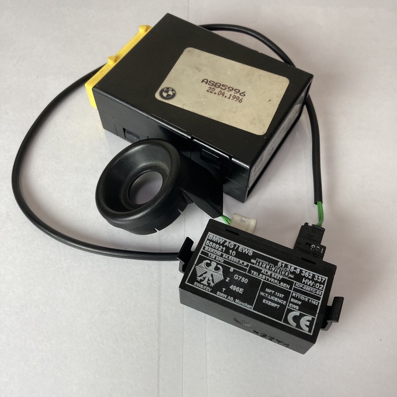 BMW E36 กล่อง EWS และวงแหวนคอกุญแจ