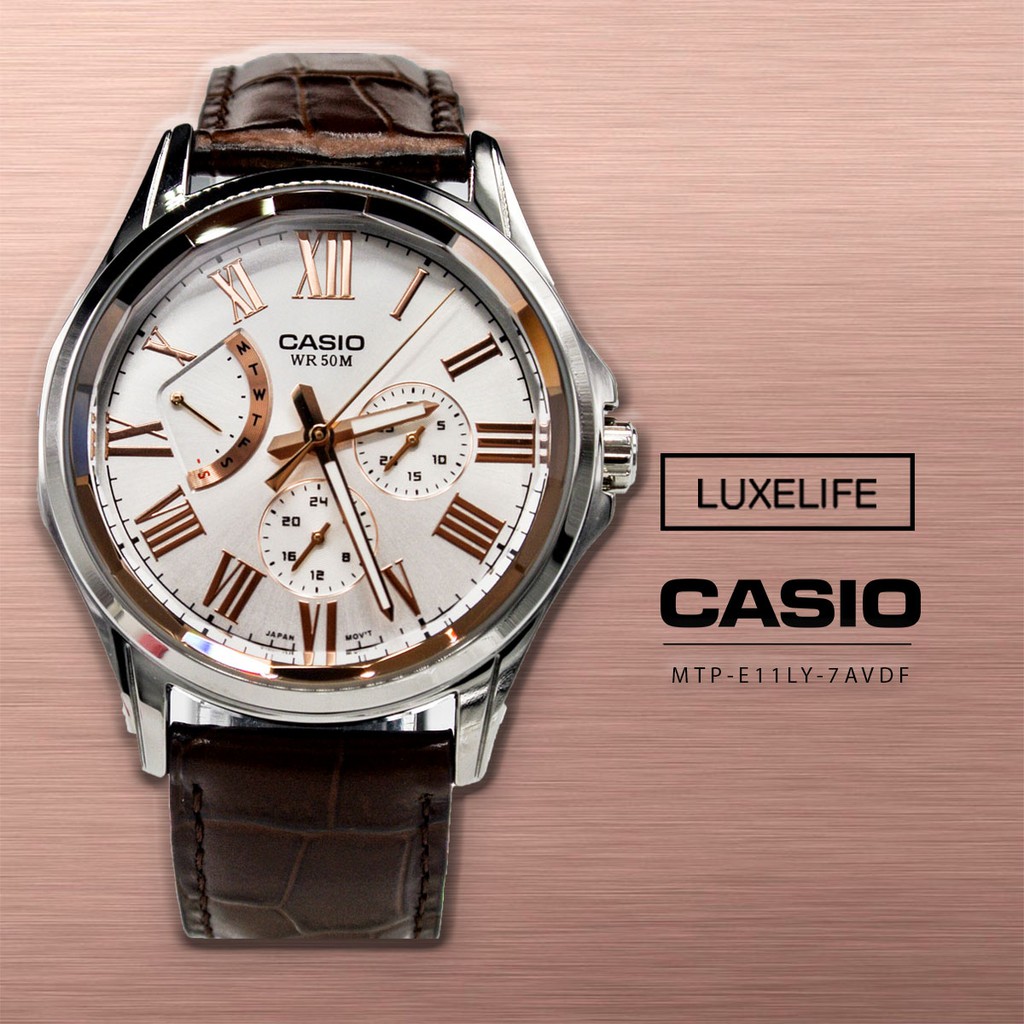 นาฬิกาข้อมือ Casio รุ่น  MTP-E311LY-7AVDF  Standard นาฬิกาผู้ชาย