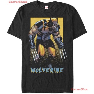 เสื้อยืดลำลอง Mens Marvel X-Men Wolverine Classic T-Shirt Popular T-shirts