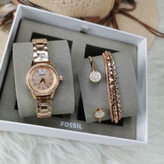 นาฬิกาผู้หญิง Fossil #Bq3148 พร้อมส่ง