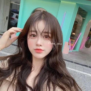 คอนแทคเลนส์ ตาหวาน Caroline brown/gray (ขนาดโต)ใส่สบายตา สวยมากเลยคร่า💕 Lovelyplus ของแท้จากเกาหลี