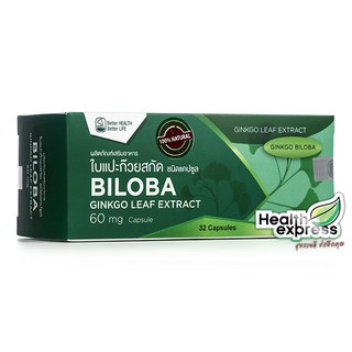 Better Health Better Life Biloba Ginkgo Leaf Extract 60 mg