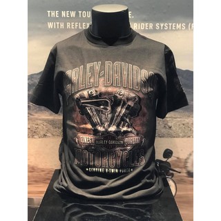 เสื้อยืด OLP ลิขสิทธิ์แท้ Harley-Davidson of Ubon Ratchathani MEMORABILIA